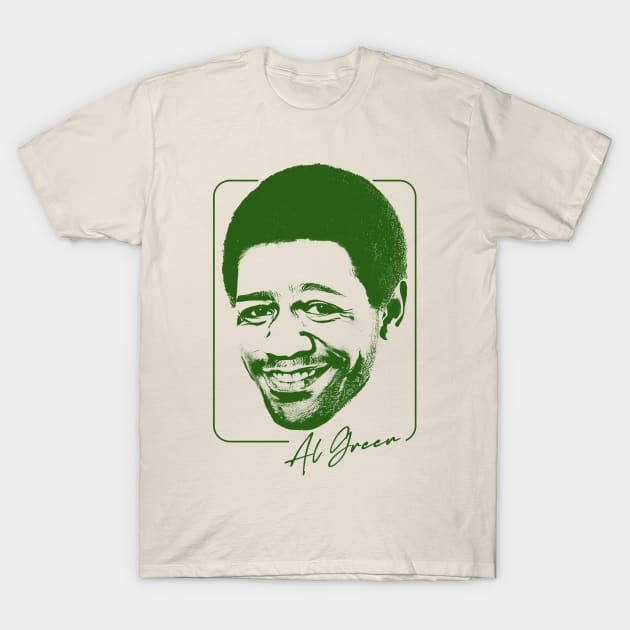 Al Green / Retro Soul Fan Design T-Shirt by DankFutura